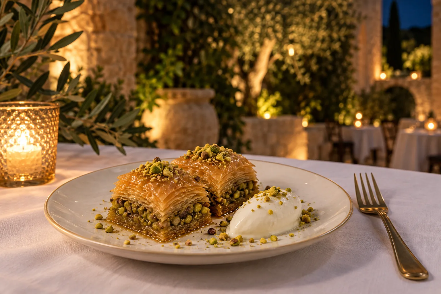 Pistachio Baklava